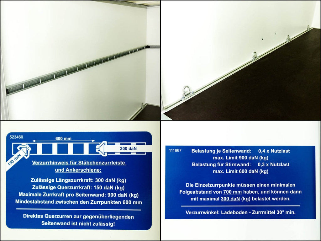 Unsinn Kofferanhänger UKU 142x255cm Höhe:153cm 1,4t-Neu