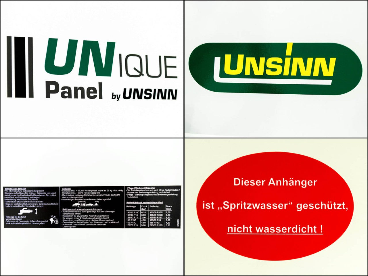 Unsinn Kofferanhänger UKU 142x255cm Höhe:153cm 1,4t-Neu