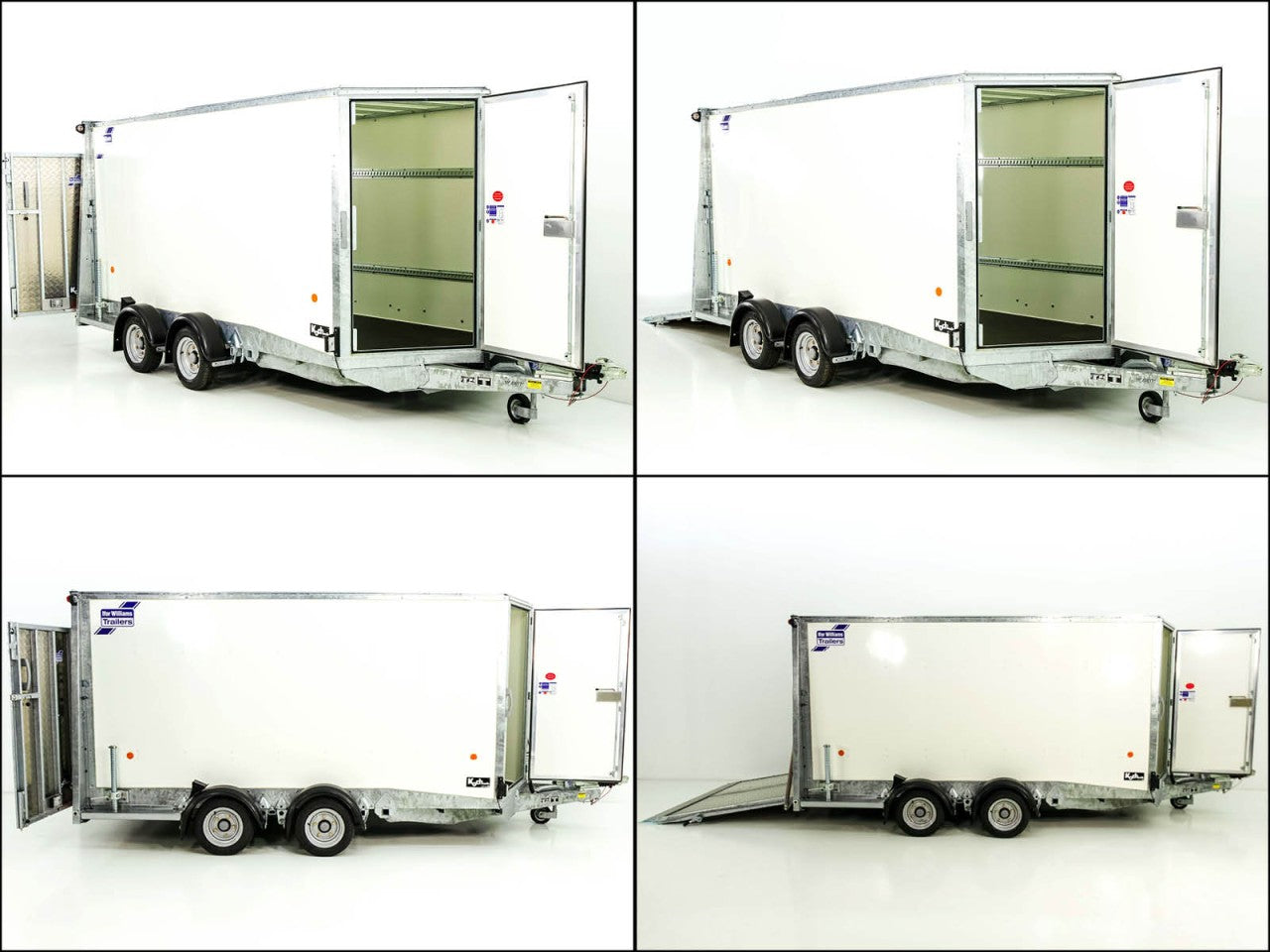 Ifor Williams Kofferanhänger BV 126G 173x360cm H:214cm 3,5t|Klappenkombi|-Neu