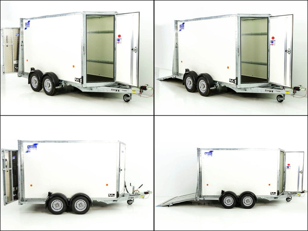Ifor Williams Kofferanhänger BV 125G 147x360cm H:214cm 2,7t Klappenkombi-Neu