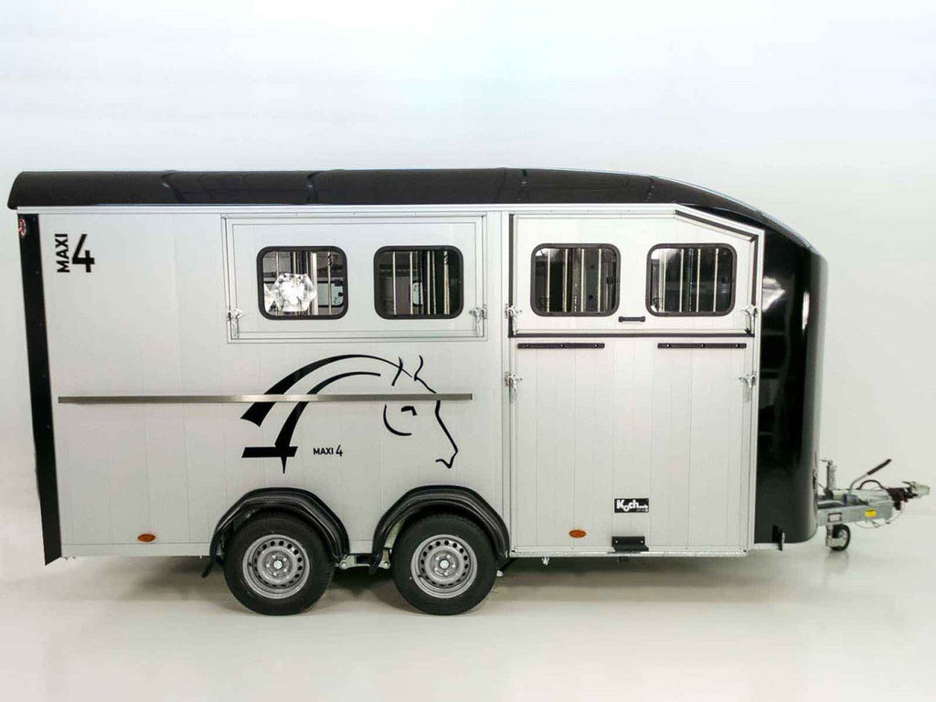 Cheval Liberte Pferdeanhänger Maxi 4| 4 Pferde| Pullman-Fahrwerk| 100km/h| schwarz-Neu