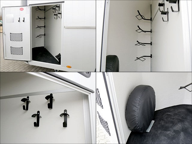 Cheval Liberte Pferdeanhänger Maxi 4| 4 Pferde| Pullman-Fahrwerk| 100km/h| schwarz-Neu