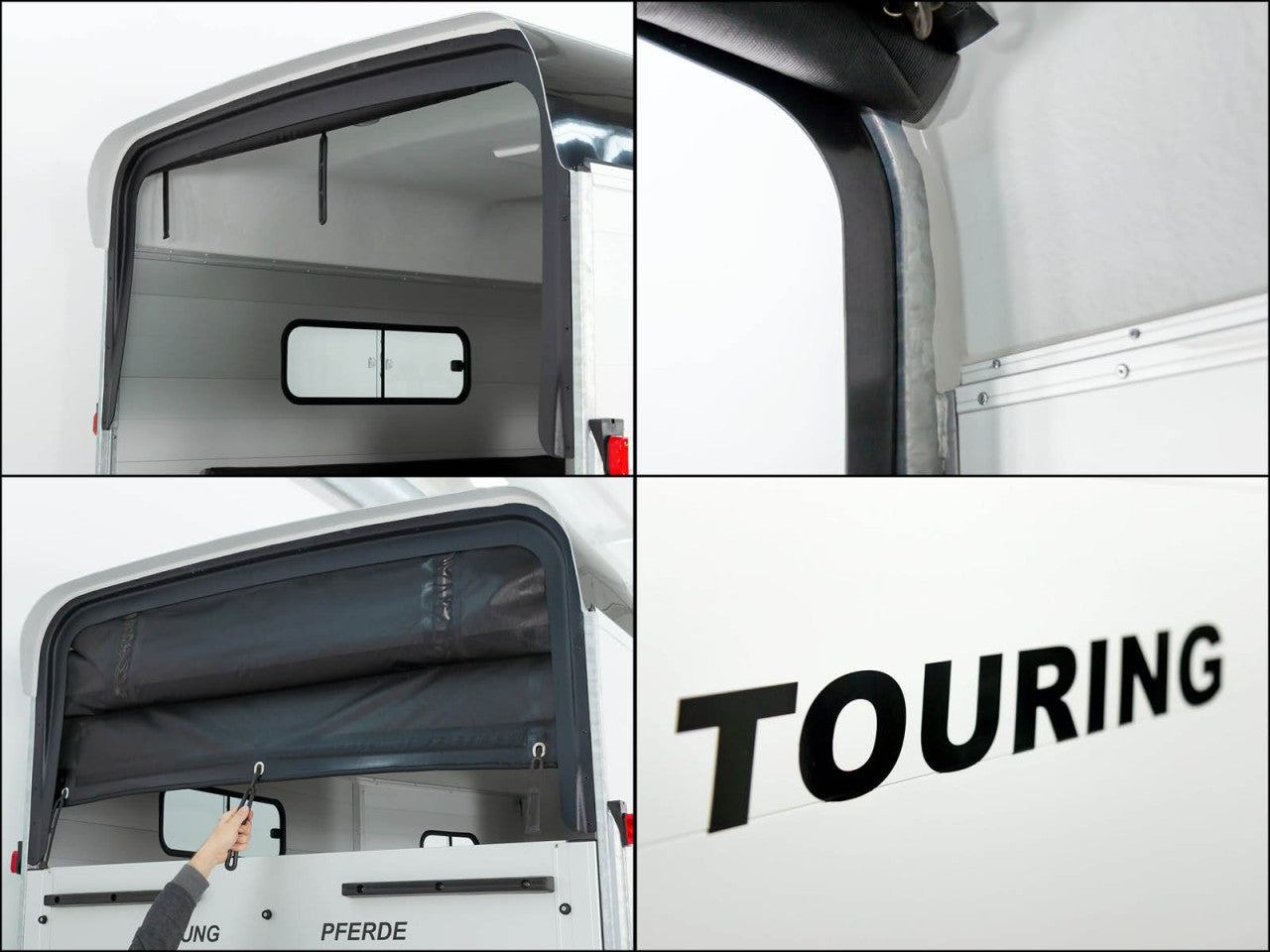 Cheval Liberte Pferdeanhänger Touring Jumping|Pullman-Fahrwerk|Sattelkammer|schwarz-Neu