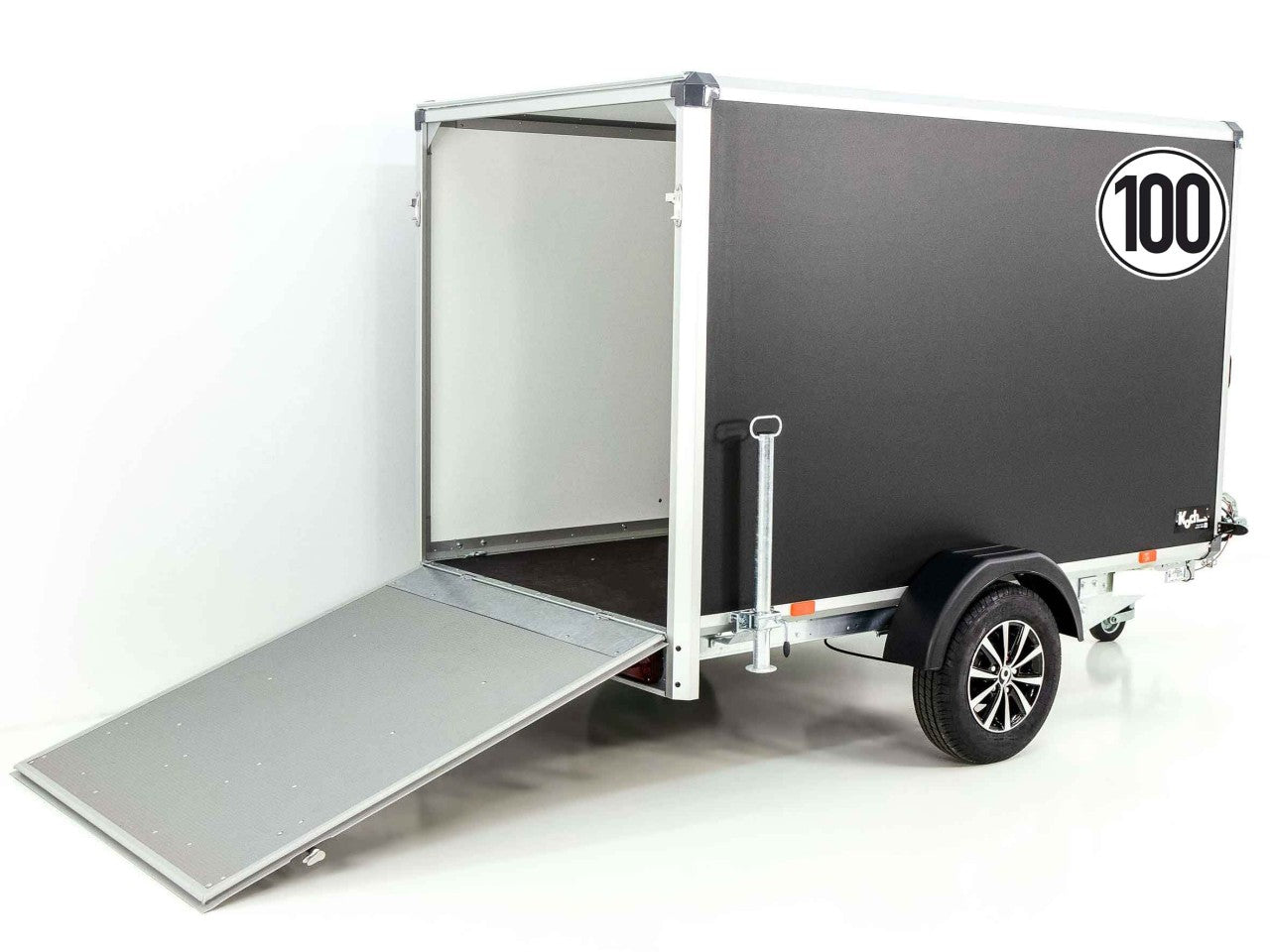 Variant Kofferanhänger Black Edition 148x258cm H:157 1,35t|Rampe-Neu