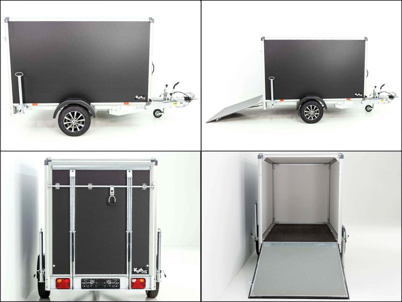 Variant Kofferanhänger Black Edition 148x258cm H:157 1,35t|Rampe-Neu