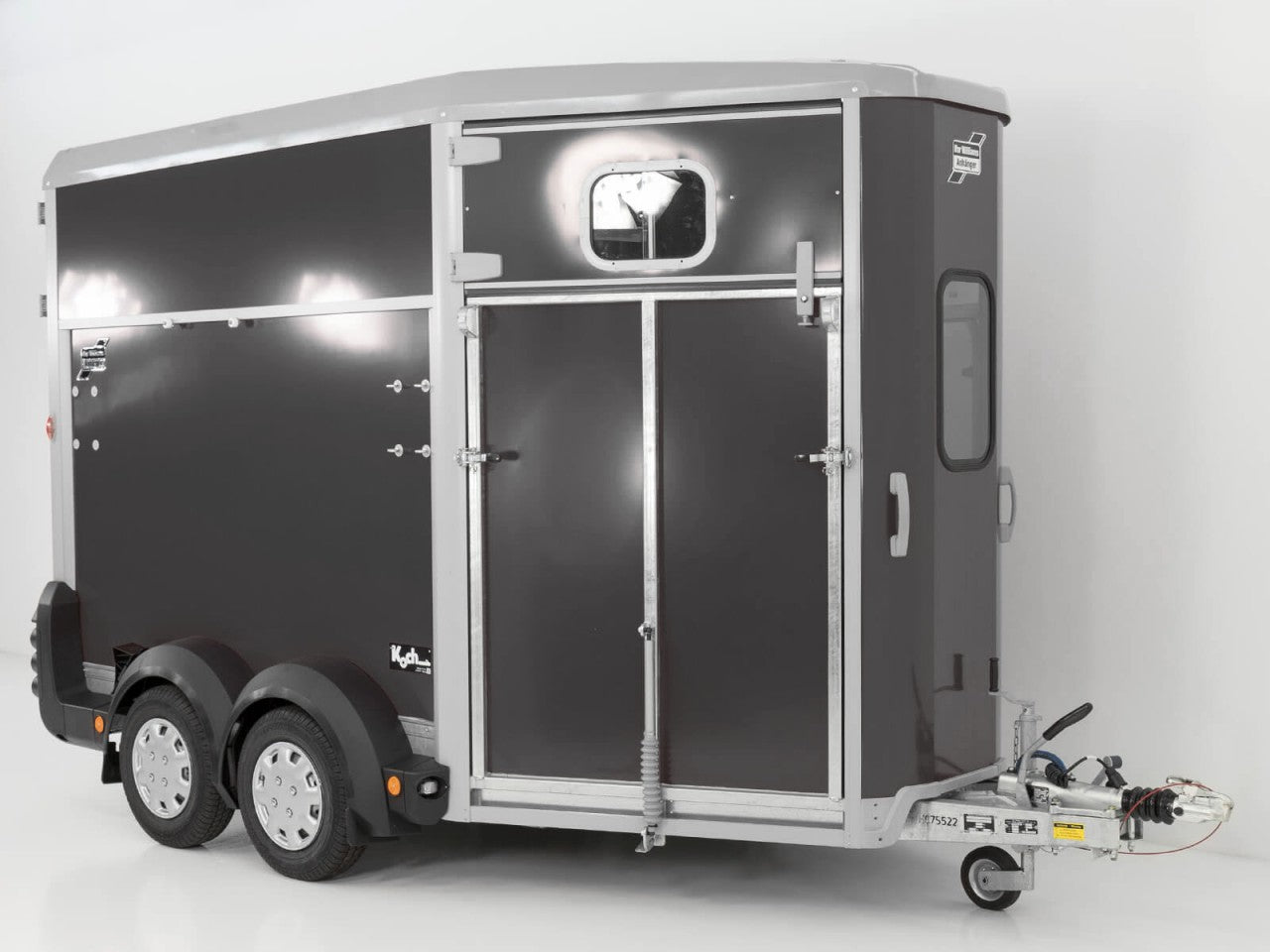 Ifor Williams Pferdeanhänger HB511|Heckklappen-Türkombination|anthrazit-Neu