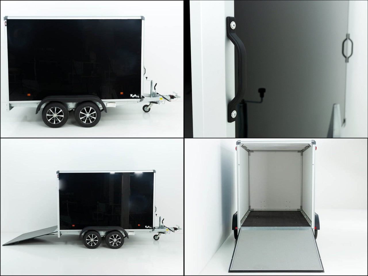 Variant Kofferanhänger Black Edition 168x302cm H:188 2,0t|Rampe-Neu