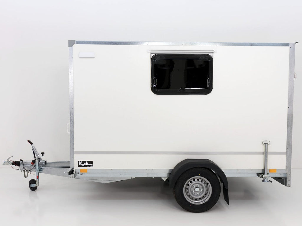 Blyss Kofferanhänger 146x304cm Höhe:180 1,3t|Rampe|Tür|1 Fenster-Neu