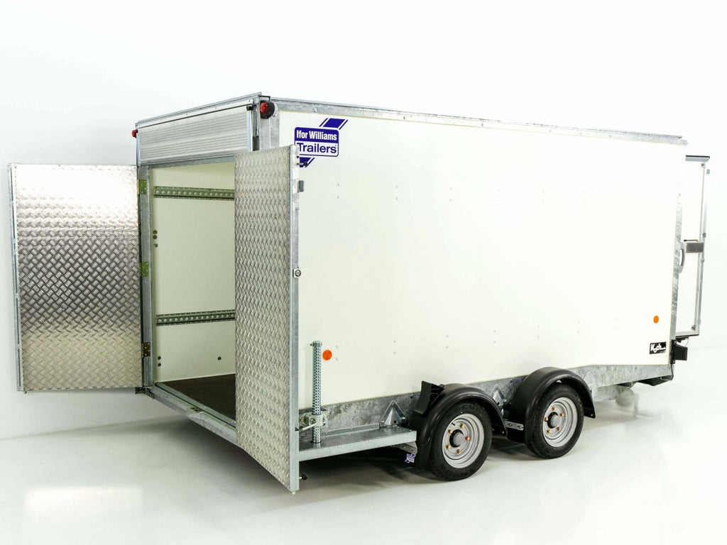 Ifor Williams Kofferanhänger BV 106G 173x300x183cm 3,5t|Klappenkombi-Neu