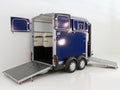 Ifor Williams Pferdeanhänger HB511|blau|Frontausstieg-Neu