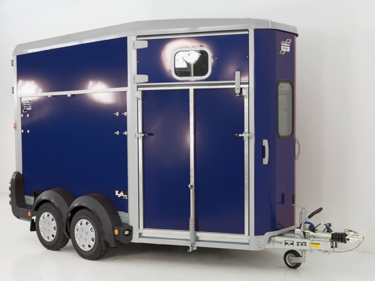 Ifor Williams Pferdeanhänger HB511|blau|Frontausstieg-Neu
