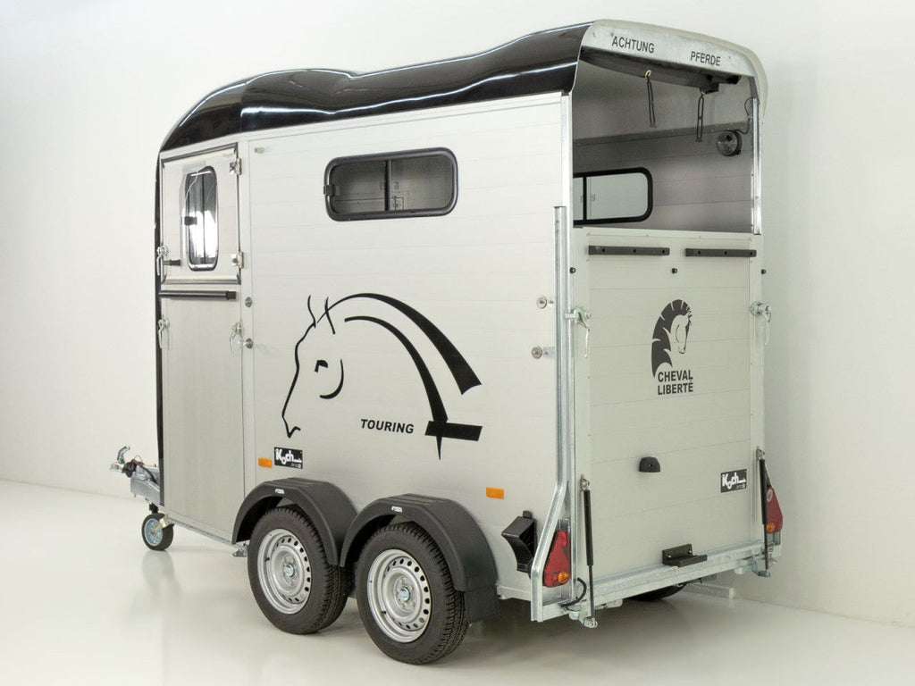 Cheval Liberte Pferdeanhänger Touring One 1,5er|Pullman-Fahrwerk|Frontausstieg|schwarz-Neu
