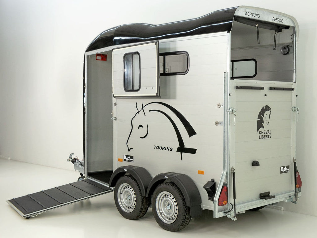 Cheval Liberte Pferdeanhänger Touring One 1,5er|Pullman-Fahrwerk|Frontausstieg|schwarz-Neu