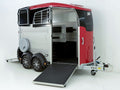 Ifor Williams Pferdeanhänger HBX 506|Frontausstieg|neues Modell|rot-Neu