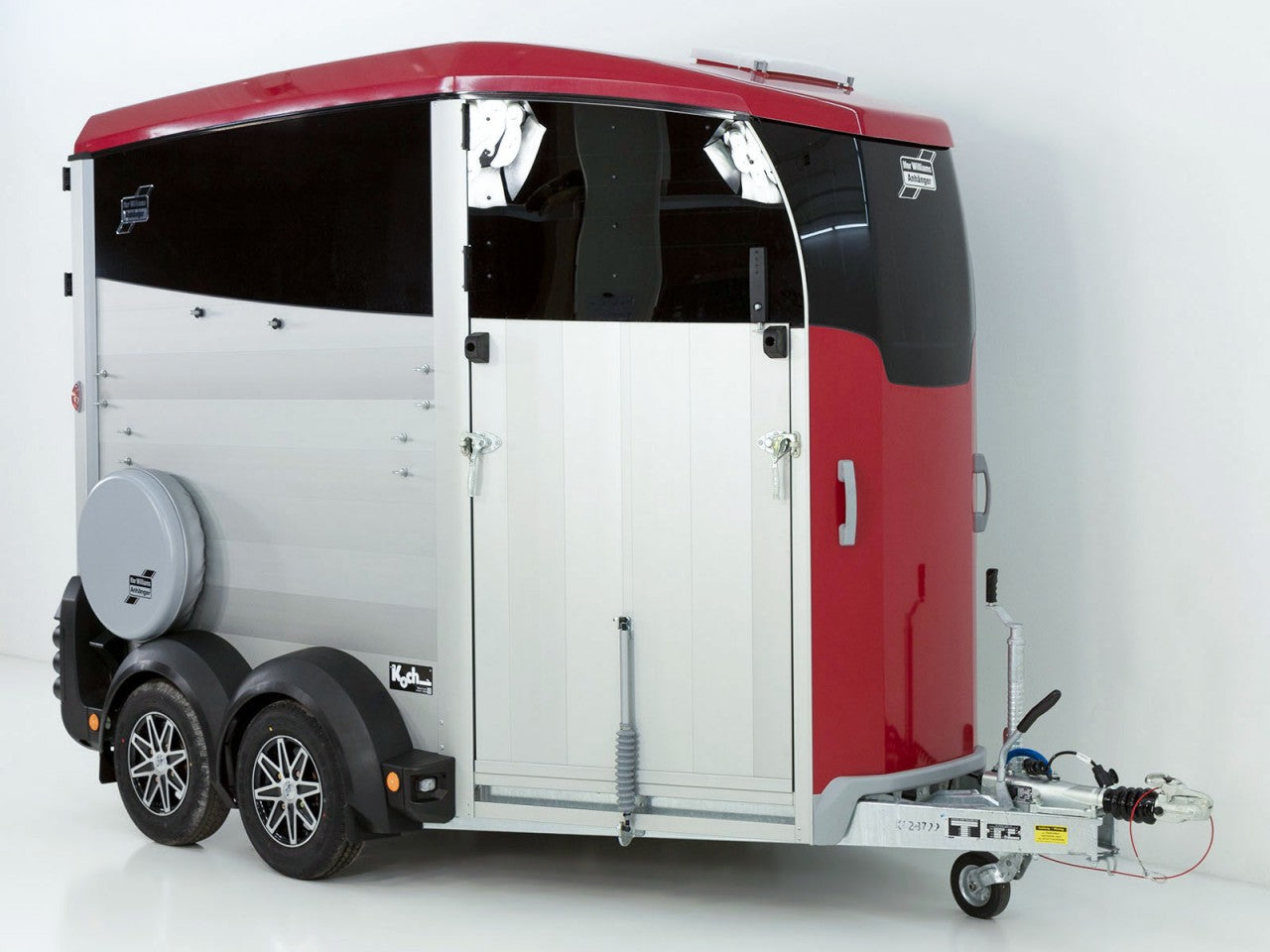 Ifor Williams Pferdeanhänger HBX 506|Frontausstieg|neues Modell|rot-Neu