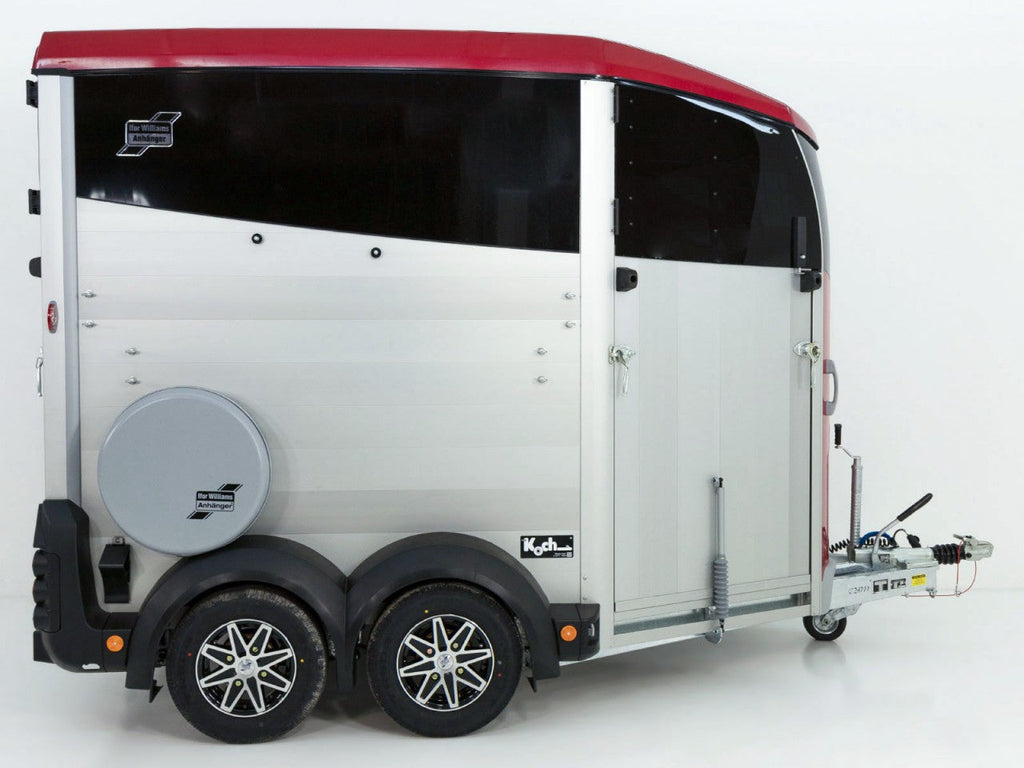 Ifor Williams Pferdeanhänger HBX 506|Frontausstieg|neues Modell|rot-Neu