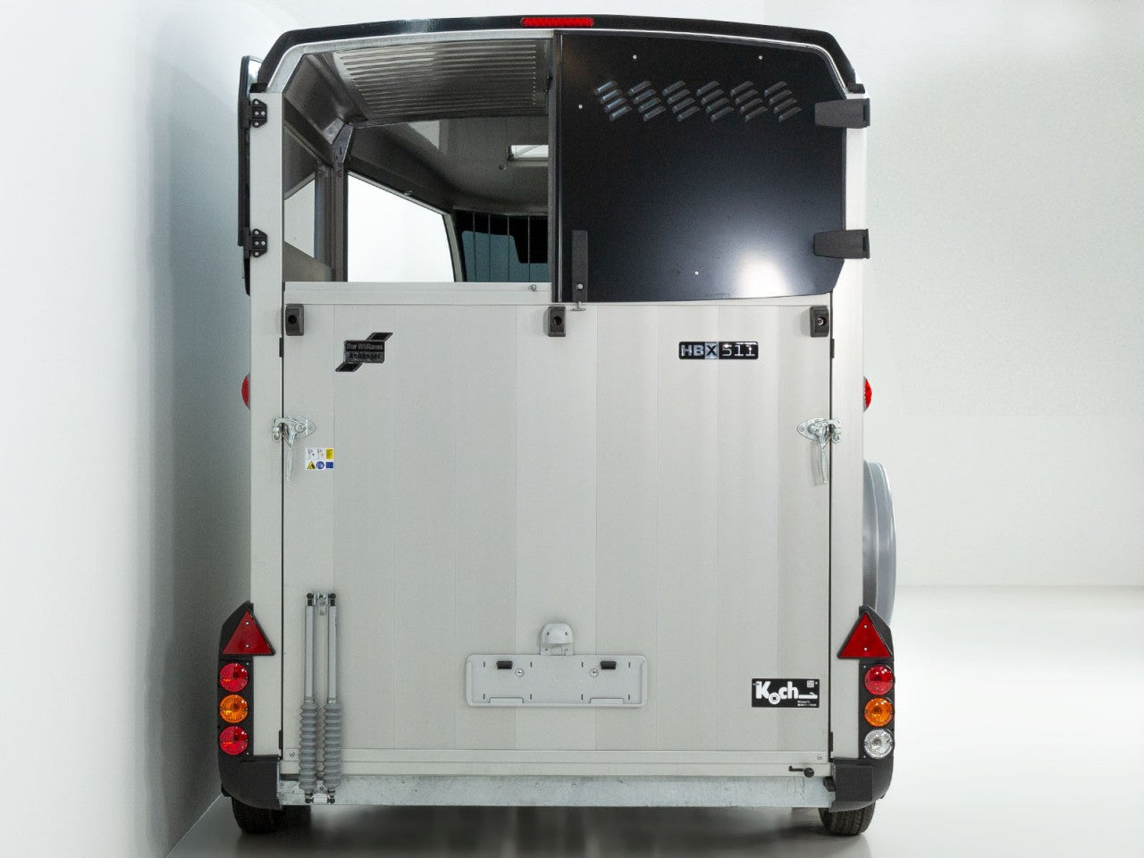 Ifor Williams Pferdeanhänger HBX 511|Frontausstieg|neues Modell|schwarz-Neu