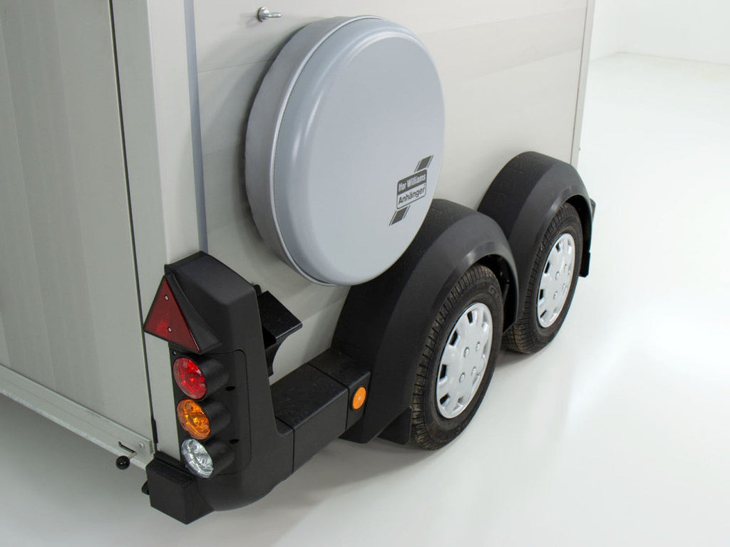 Ifor Williams Pferdeanhänger HBX 511|Sattelkammer|neues Modell|silber-Neu