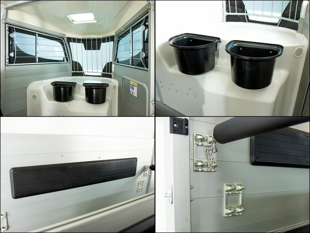Ifor Williams Pferdeanhänger HBX 511|Sattelkammer|neues Modell|schwarz-Neu