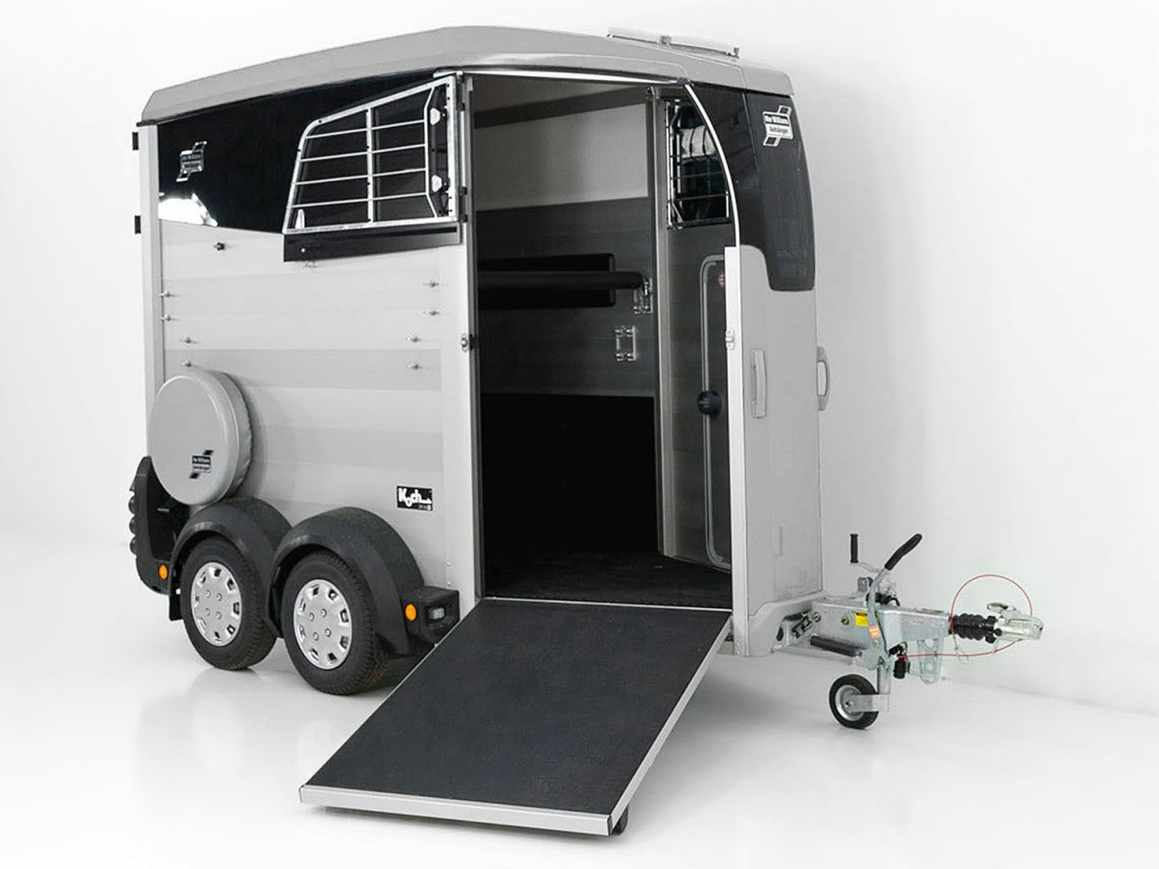 Ifor Williams Pferdeanhänger HBX 403|Frontausstieg|neues Modell|silber-Neu