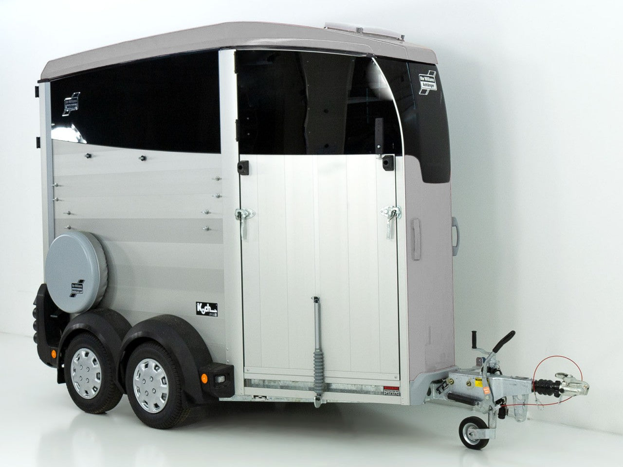 Ifor Williams Pferdeanhänger HBX 403|Frontausstieg|neues Modell|silber-Neu