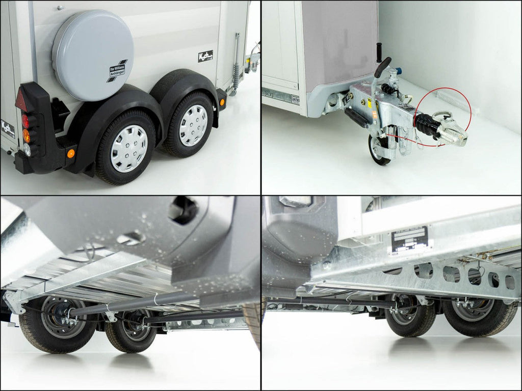 Ifor Williams Pferdeanhänger HBX 403|Frontausstieg|neues Modell|silber-Neu
