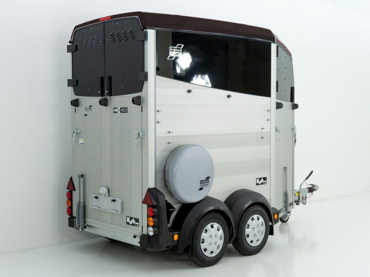 Ifor Williams Pferdeanhänger HBX 403|Frontausstieg|neues Modell|schwarz-Neu