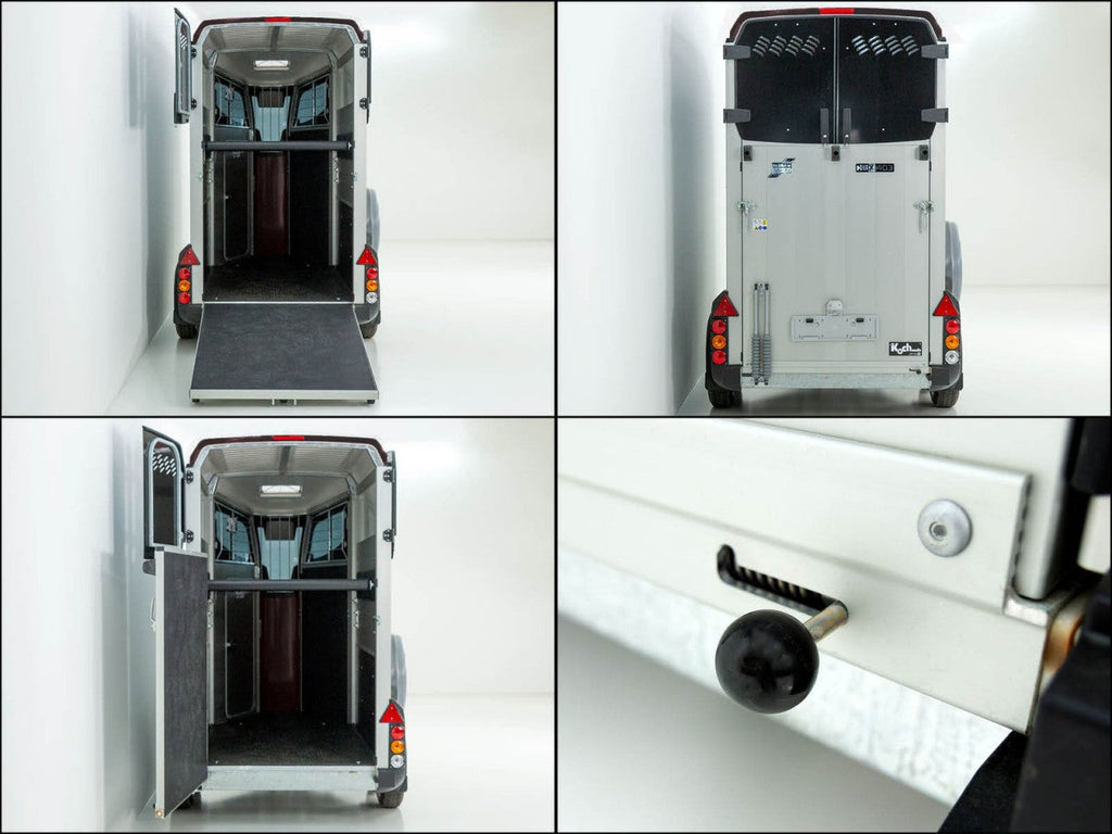 Ifor Williams Pferdeanhänger HBX 403|Frontausstieg|neues Modell|schwarz-Neu