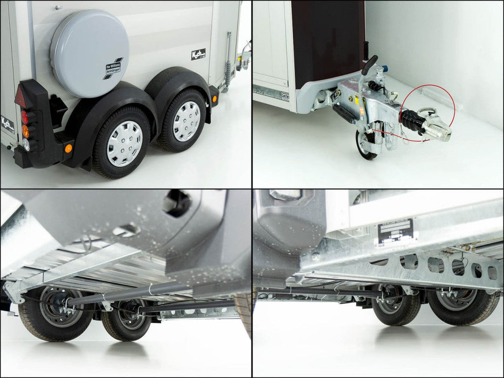 Ifor Williams Pferdeanhänger HBX 403|Frontausstieg|neues Modell|schwarz-Neu
