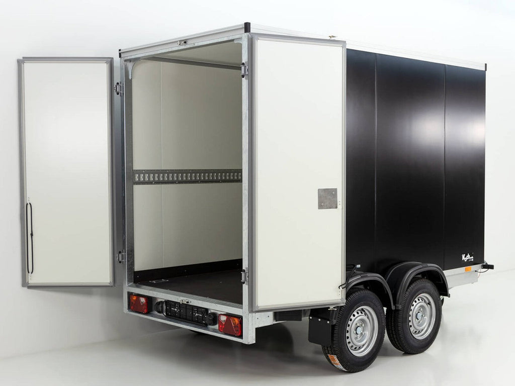 Vezeko Kofferanhänger 152x305cm Höhe:193cm 2,7t|schwarz-Neu