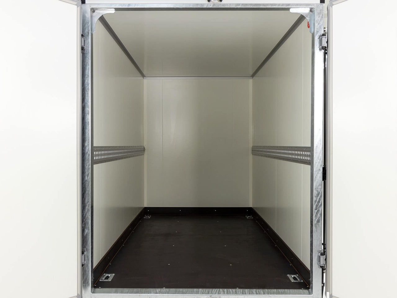 Vezeko Kofferanhänger 152x305cm Höhe:193cm 2,7t|schwarz-Neu