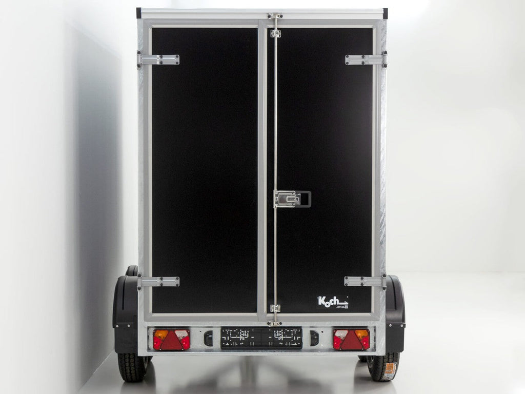 Vezeko Kofferanhänger 152x355cm Höhe:193cm 2,7t|schwarz-Neu