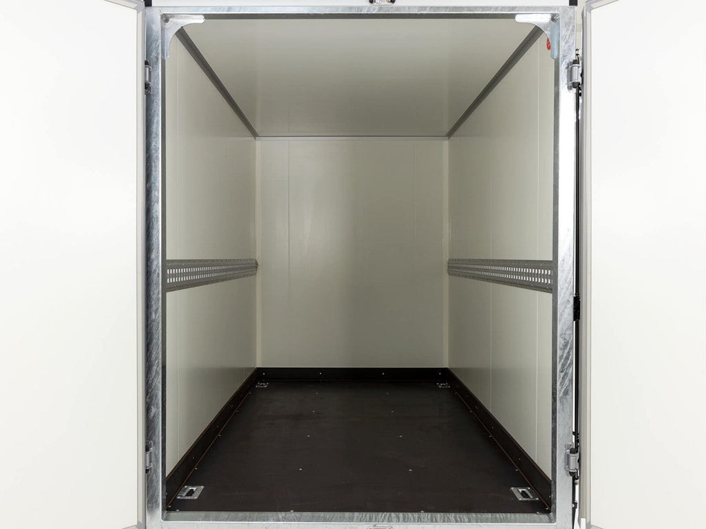 Vezeko Kofferanhänger 152x355cm Höhe:193cm 2,7t|schwarz-Neu