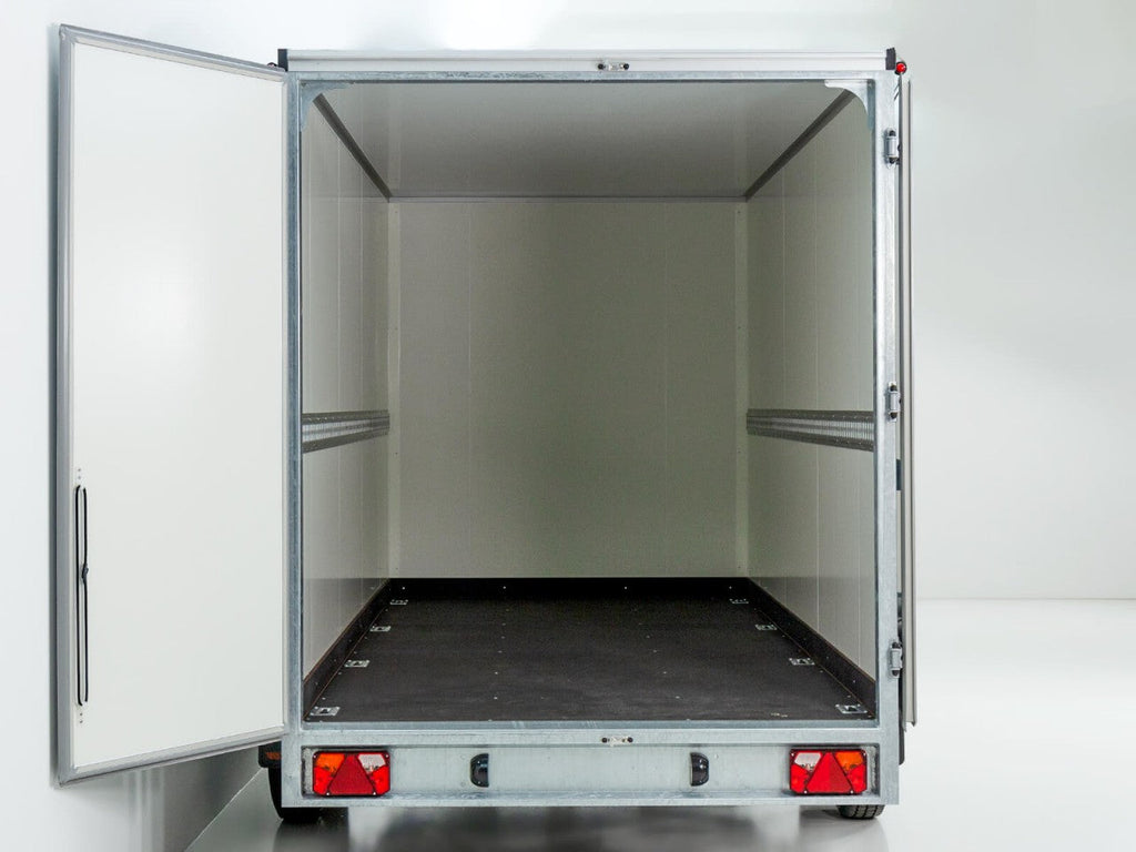 Vezeko Kofferanhänger 184x405cm Höhe:205cm 2,7t|schwarz-Neu