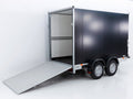 Vezeko Kofferanhänger 184x355cm Höhe:205cm 2,7t|Rampe|schwarz-Neu