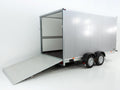 Vezeko Kofferanhänger 204x405cm Höhe:205cm 2,7t|Rampe|silber-Neu