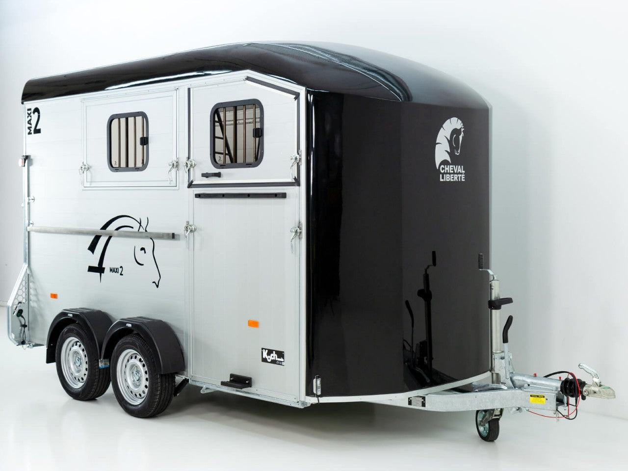 Cheval Liberte Pferdeanhänger MAXI 2|schwarz-Neu