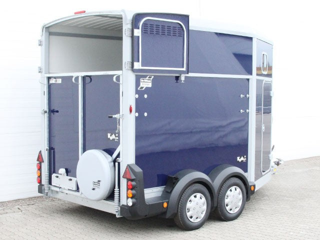 Ifor Williams Pferdeanhänger HB511|Sattelkammer|blau|-Neu