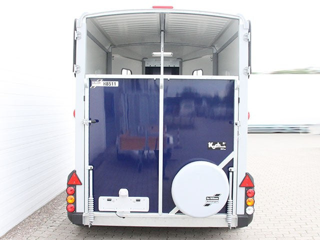 Ifor Williams Pferdeanhänger HB511|Sattelkammer|blau|-Neu