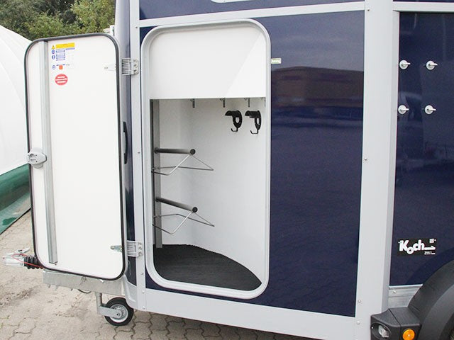 Ifor Williams Pferdeanhänger HB511|Sattelkammer|blau|-Neu