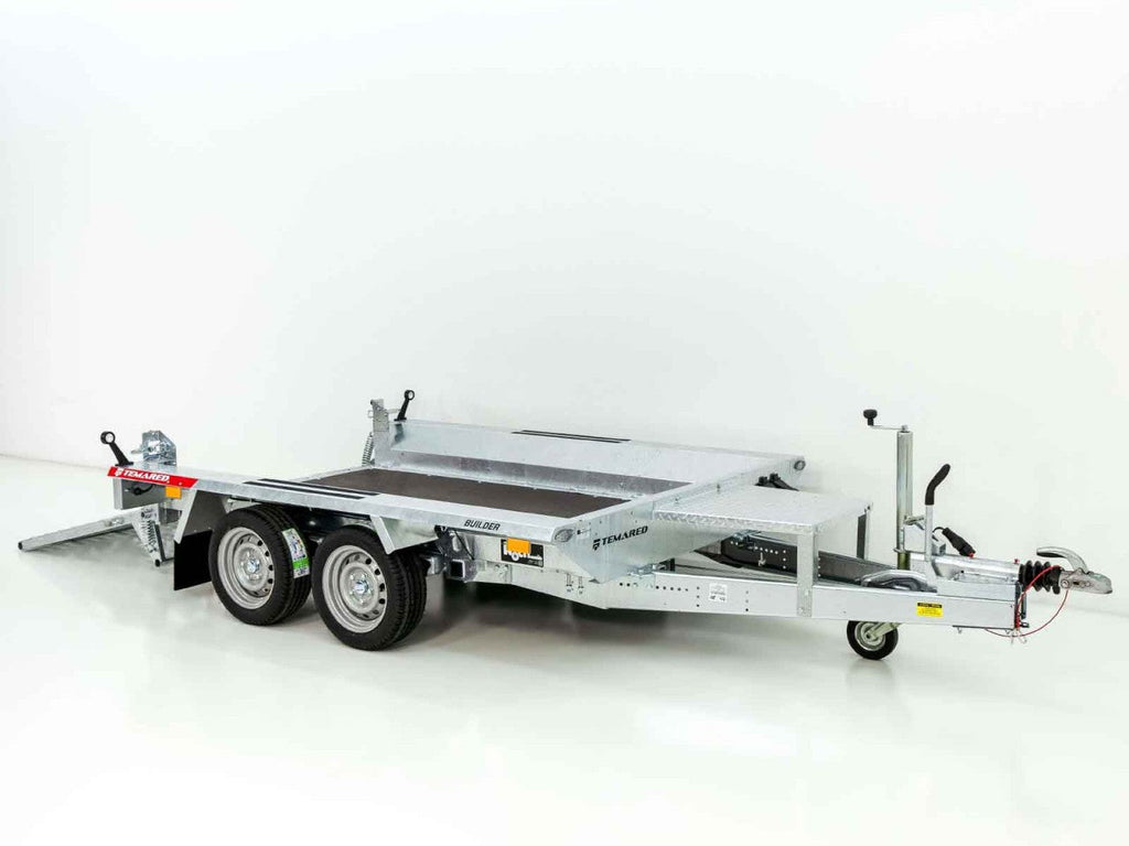 Temared Baumaschinenanhänger Builder 153x260cm 2,7t|Rampe-Neu