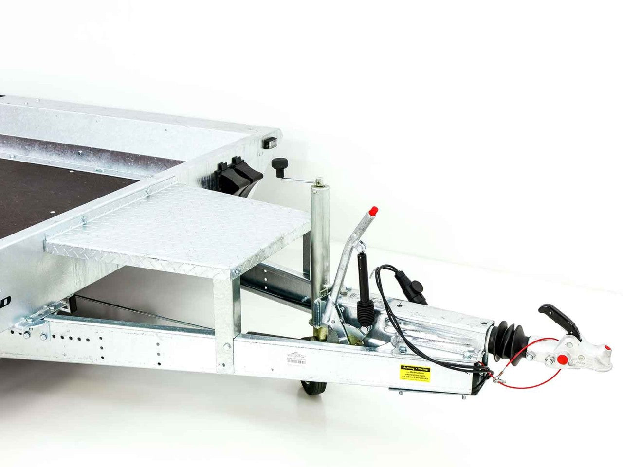 Temared Baumaschinenanhänger Builder 183x400cm 3,5t|Rampe-Neu