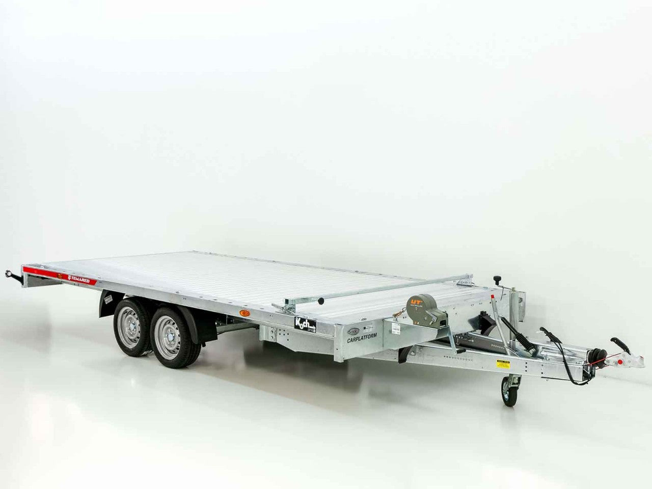 Temared Autotrailer CARLU 4521-S Aluboden 215x450cm 3,5t-Neu