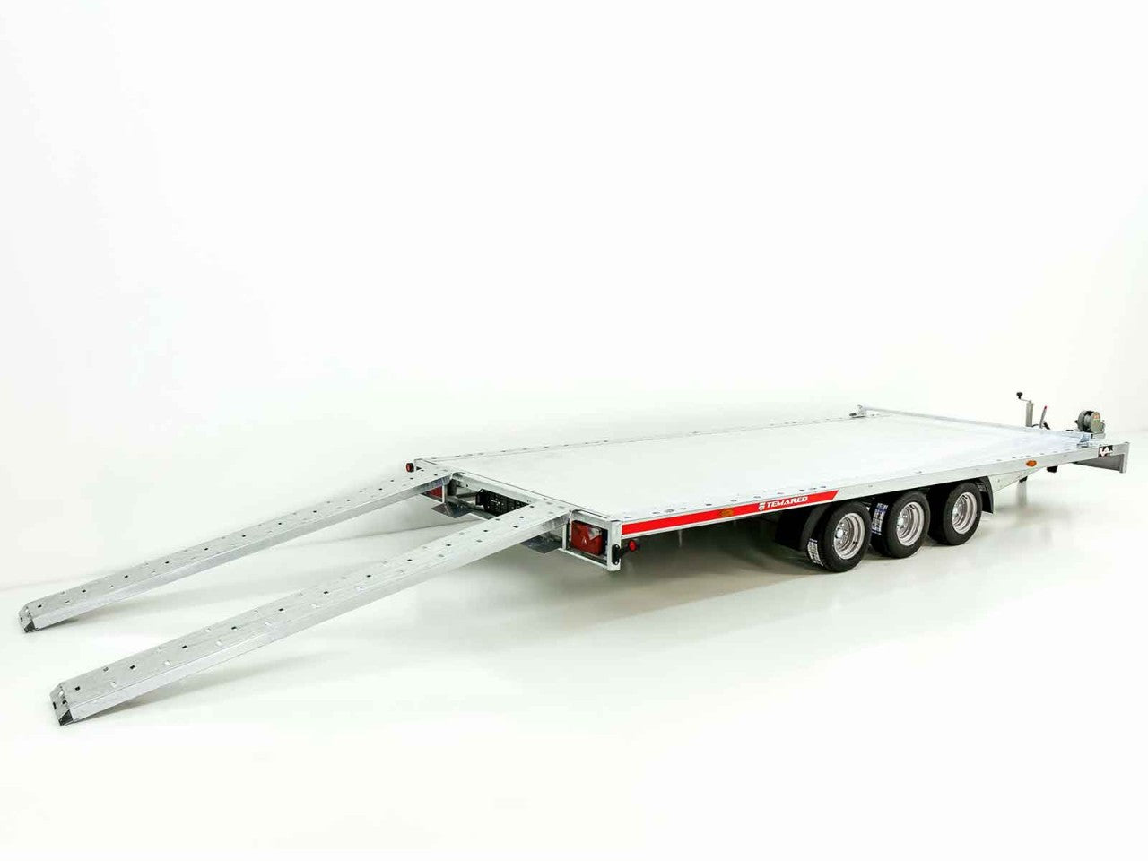 Temared Autotrailer CARLU 6021-S Aluboden 215x600cm 3,5t-Neu