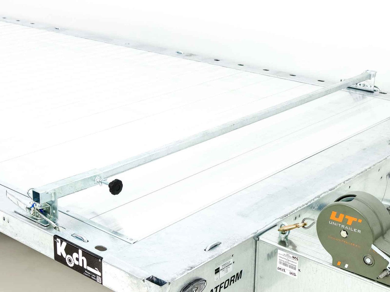 Temared Autotrailer CARLU 6021-S Aluboden 215x600cm 3,5t-Neu