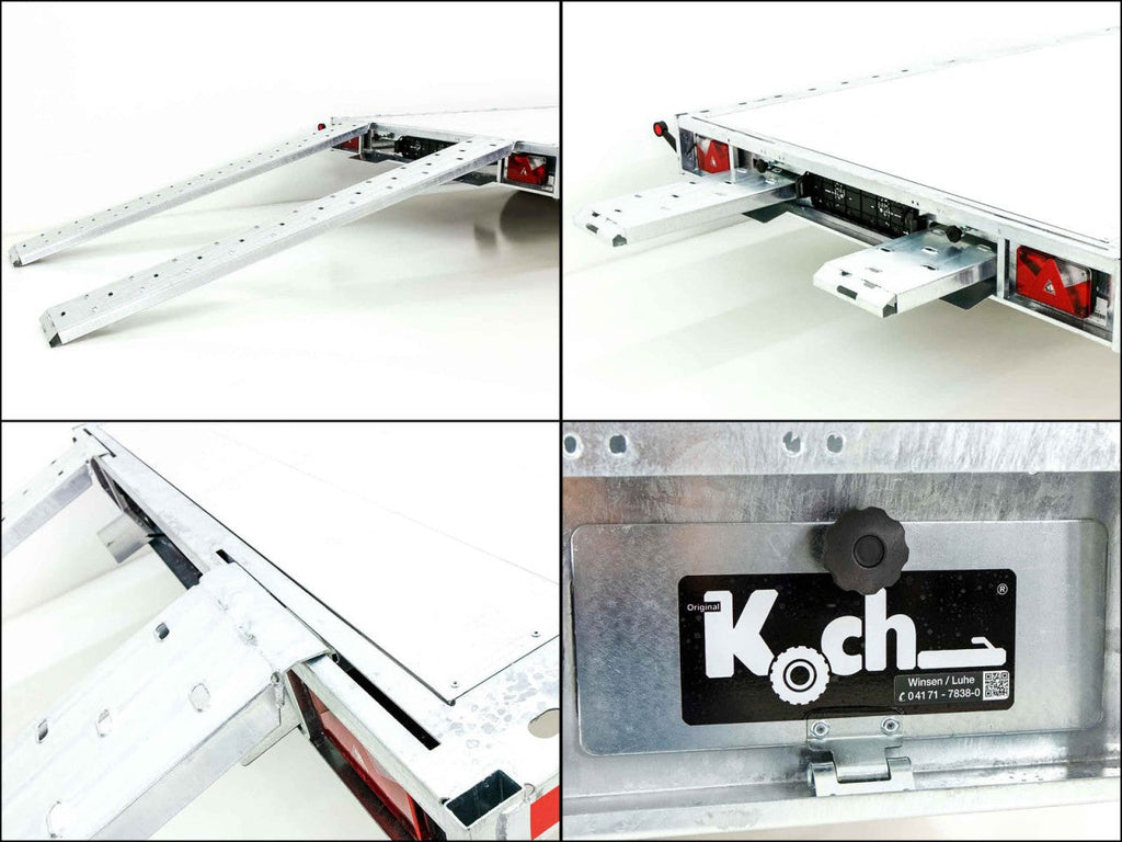 Temared Autotrailer CARLU 6021-S Aluboden 215x600cm 3,5t-Neu