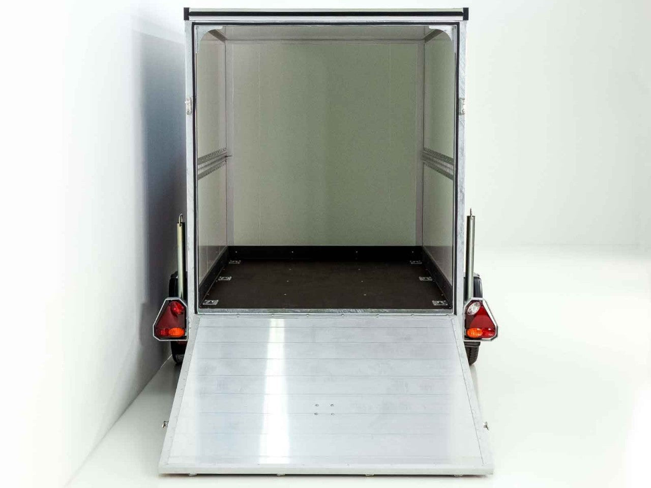 Vezeko Kofferanhänger 152x255cm Höhe:160cm 1,3t|schwarz-Neu
