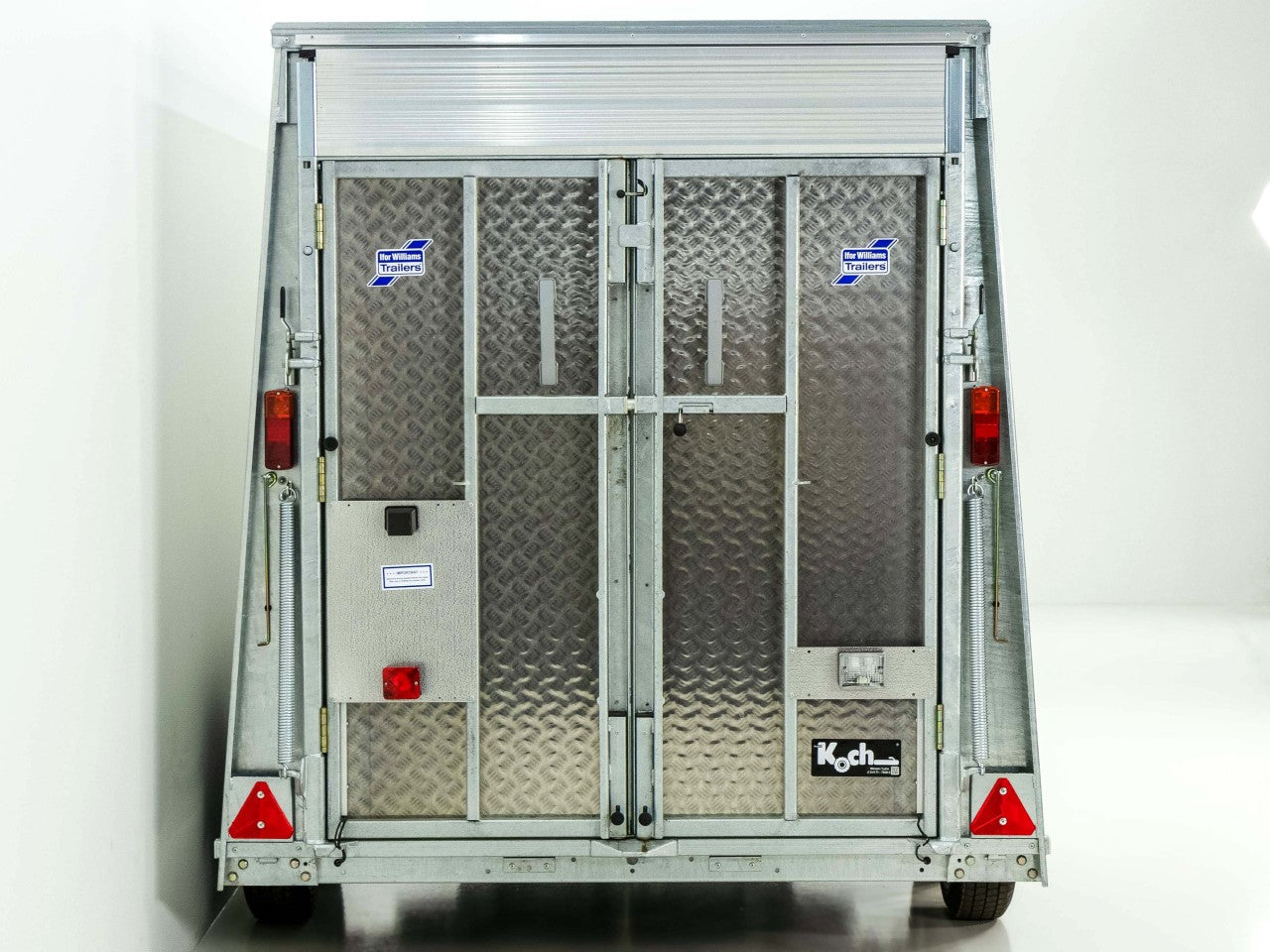 Ifor Williams Kofferanhänger BV 105 147x300cm H:214cm 2,7t|Klappenkombi-Neu