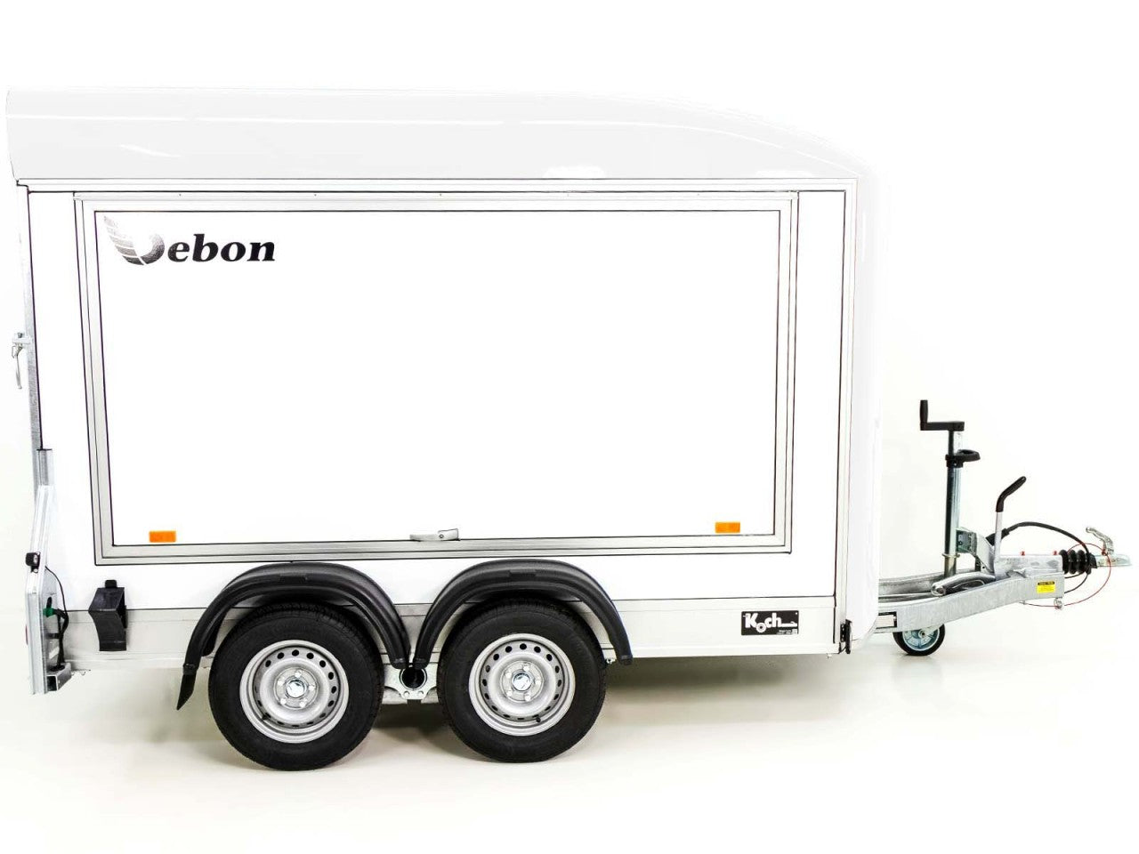 Debon Kofferanhänger C500 Sandwich 164x300cm H:200cm 2,0t|Alu|Polybug|Tür|weiß-Neu