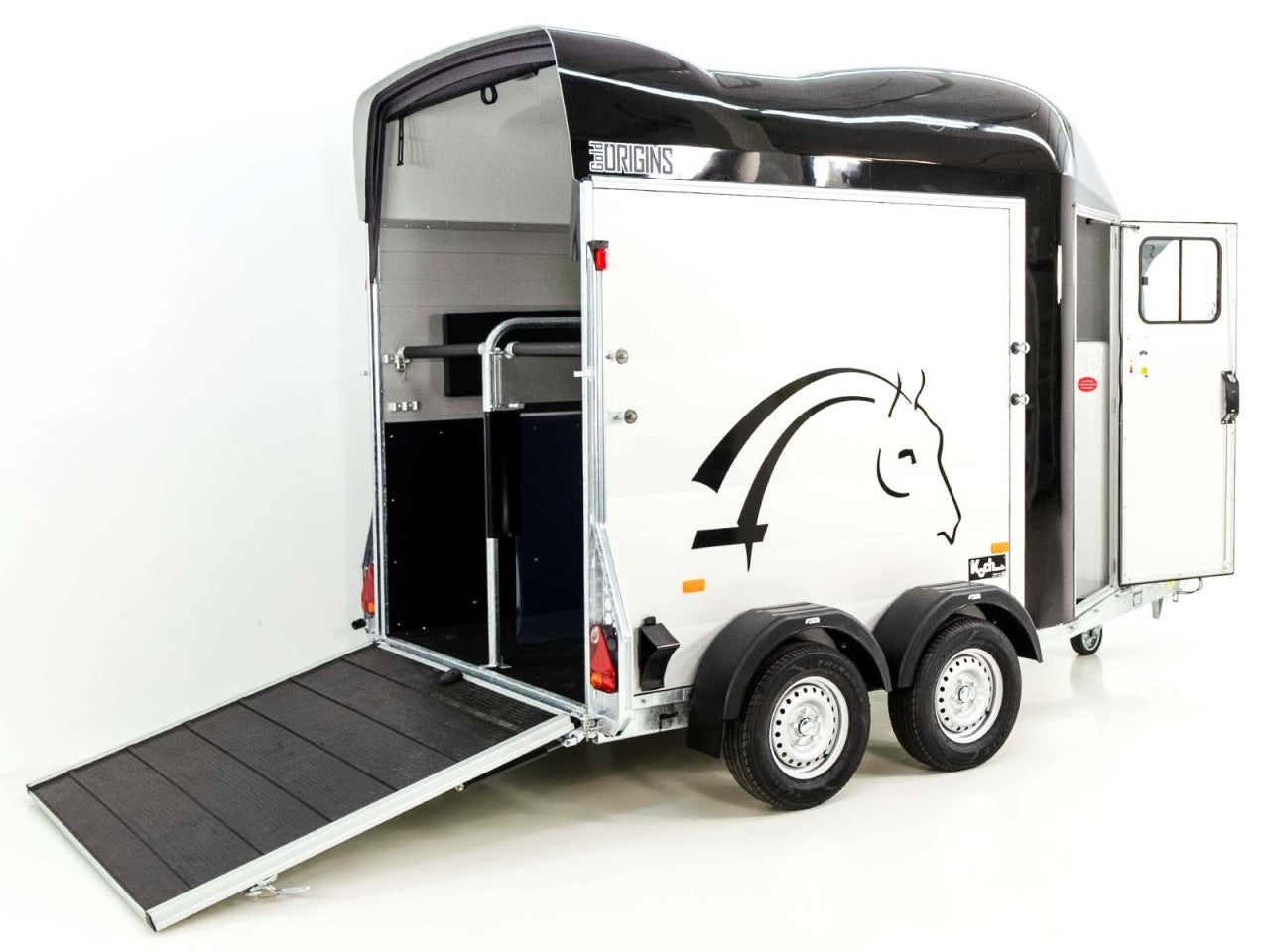 Cheval Liberte Pferdeanhänger GOLD Origins|Sattelkammer|schwarz-Neu